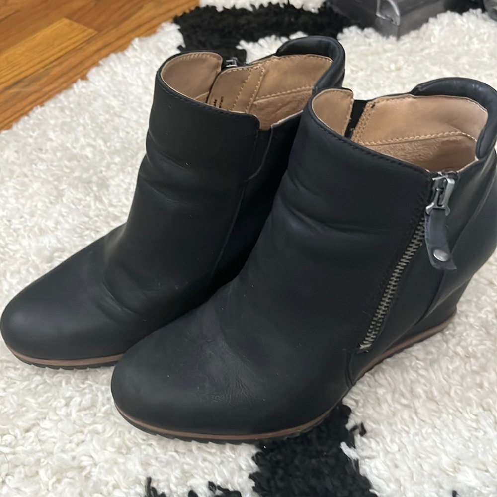 Black booties